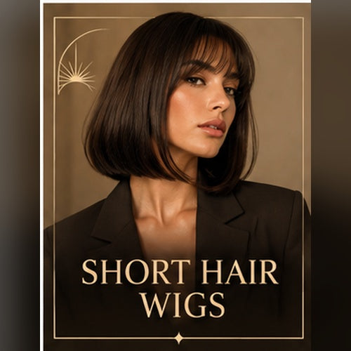Short hair wigs