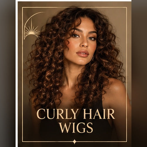 Curly hair wigs